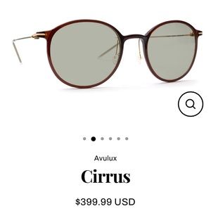 NWT Avulux Cirrus migraine light-blocker glasses